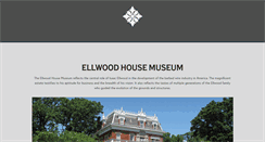 Desktop Screenshot of ellwoodhouse.org